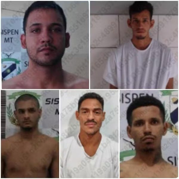 19053520_whatsapp-i Cinco detentos de alta periculosidade fogem da Penitenciária Major Zuzi em Água Boa (MT)