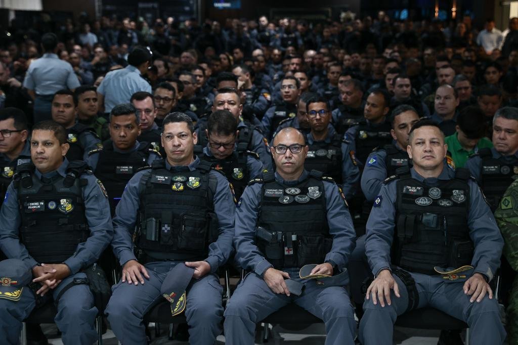 PRODUTIVIDADE-HOMENAGEM-PM-3 PM de Mato Grosso homenageia unidades por destaque no combate ao crime durante o Programa Tolerância Zero