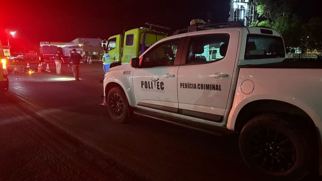 1000610234-1024x576 Jovem morre atropelado por caminhão na Rodovia dos Imigrantes em Várzea Grande