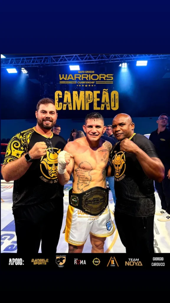 1000616755-576x1024 Adriano Oliveira e Allysson Campos conquistam cinturões no MT Warriors Championship em Cuiabá