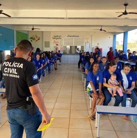 palestra-refeitorio Em 35 dias, Polícia Civil prende 484 homens por violência doméstica em Mato Grosso
