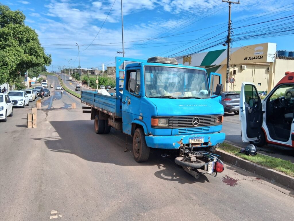 a8404576-cc03-472e-a1d3-3bf8564c8aa7-1024x768 Motociclista de aplicativo morre após colisão com caminhão na Estrada da Guarita