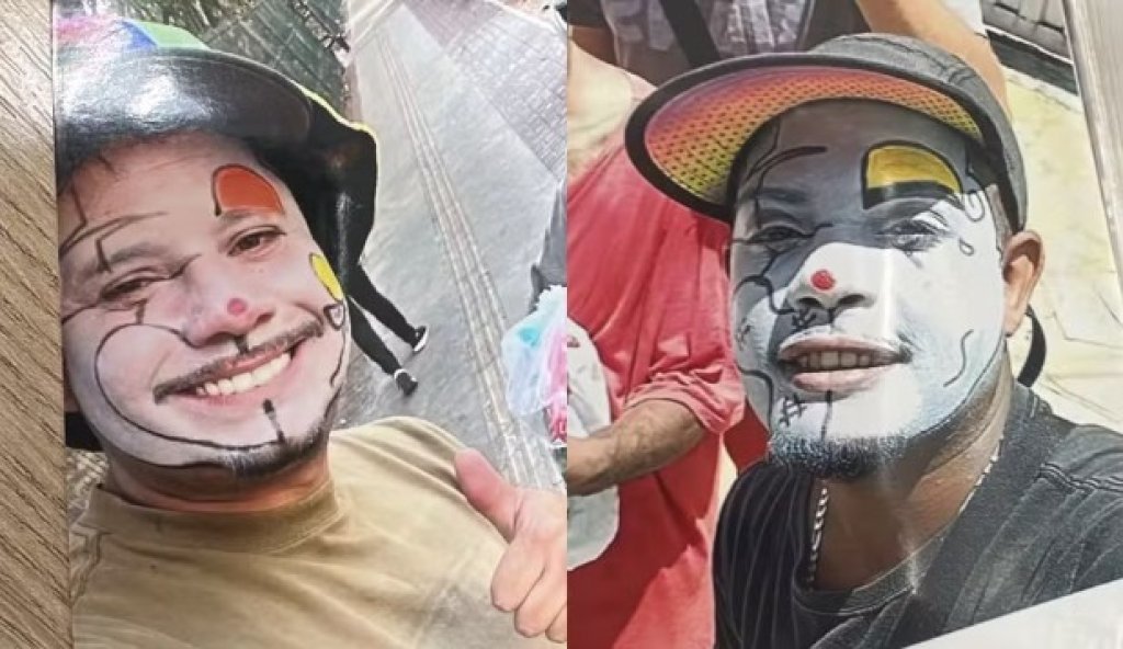 c98dae7d1e372bc044310c7293578386 Golpe em semáforos de Cuiabá: dupla que usava fantasia de palhaço é presa no Espírito Santo