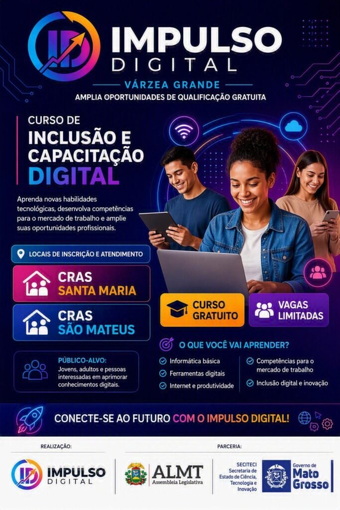 Designer-1-683x1024 Várzea Grande oferece curso Impulso Digital nos CRAS Santa Maria e São Mateus