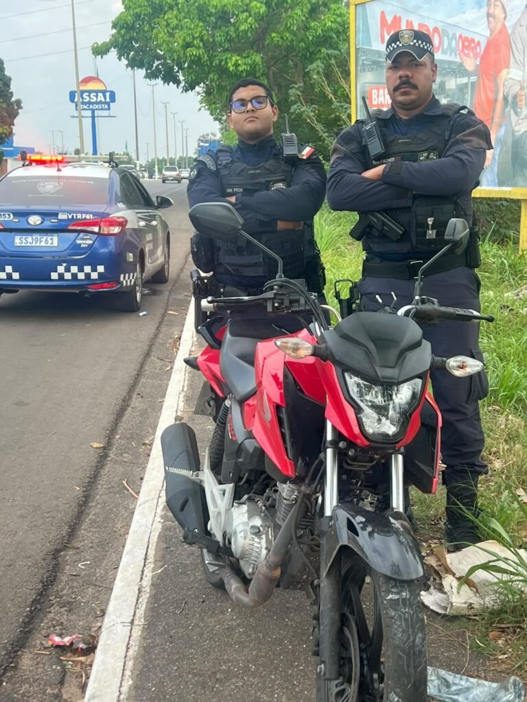 d65010d5-e1b8-4d57-b2a5-e33228cc5a63-768x1024 Guarda Municipal recupera motocicleta furtada no Cristo Rei e encaminha veículo à delegacia em Várzea Grande